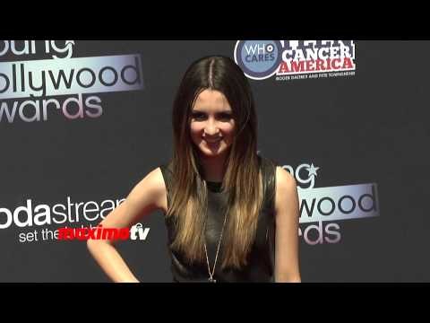 Laura Marano Sexy in Black 2013 Young Hollywood Awards Arrivals