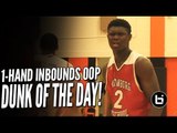 DUNK OF THE DAY! Zion Williamson's Filthy 1-hand Alley Oop off Inbounds Play!