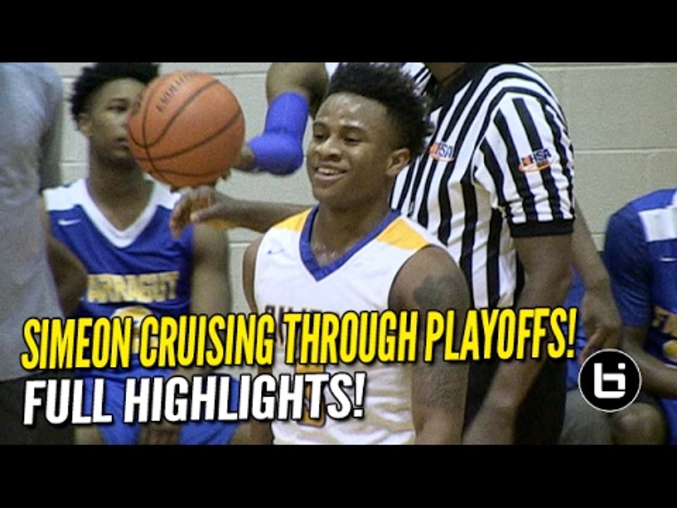 Simeon cruising through Chicago Public League Playoffs with Balanced Attack!