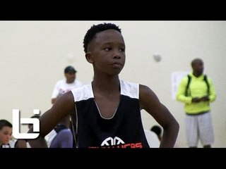 8th grader 'Boopie' Miller Destroys Competition at John Lucas Camp Right Way!