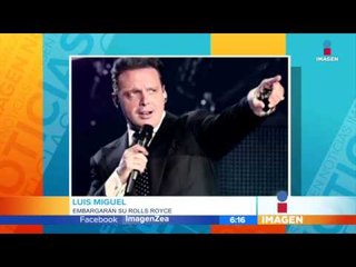 Embargan auto a LuisMi por deudas