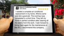 Burbank AC Repair – Athena Air Conditioning & Heating Fantastic Five Star Review