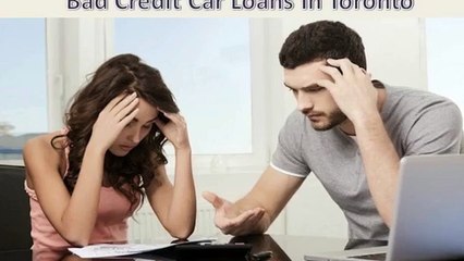 Get quick and instant relief from bad credit car loans in Toronto|Ontario