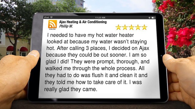 Heating Repair Batavia – Ajax Heating & Air Conditioning Fantastic 5 Star Review