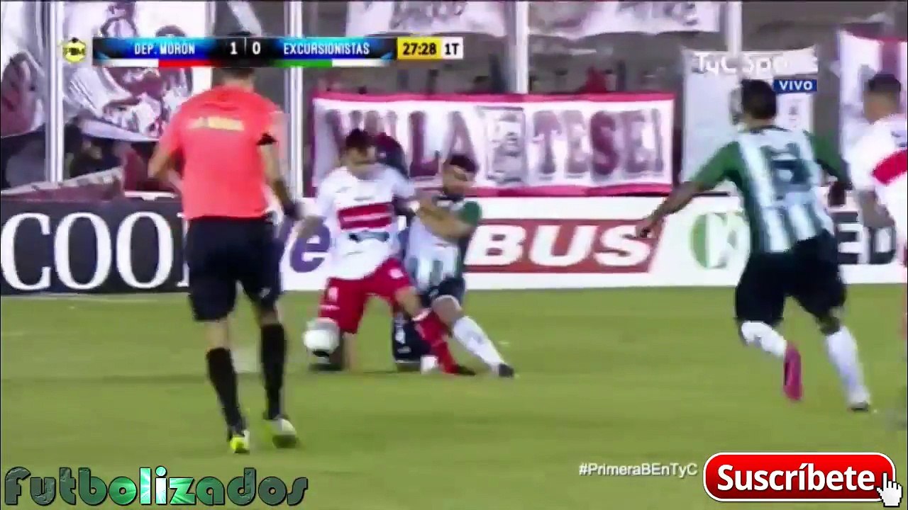 Deportivo Moron vs Excursionistas 5-0 - B Metropolitana 2016-17 (Fecha 28)
