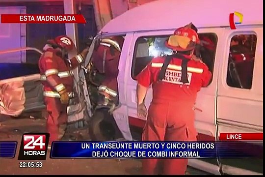 Heridos de accidente vehicular en Lince se recuperan en hospital Casimiro Ulloa