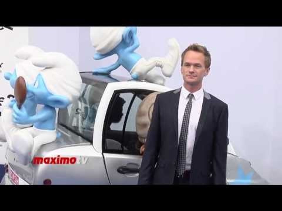 Neil Patrick Harris (Patrick Winslow) "The Smurfs 2" Los Angeles Premiere Blue Carpet Arrivals