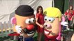 Nina Dobrev Gets Sandwiched by Mr and Mrs Potato Head