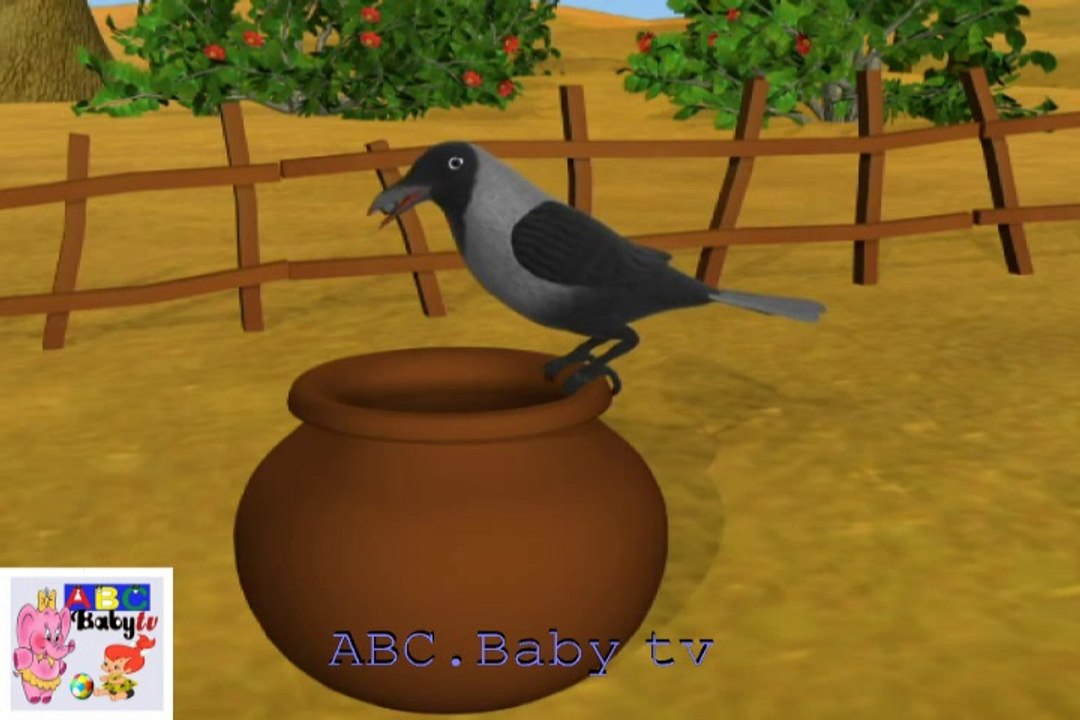 Ek Kauwa Pyaasa  _Short Moral Story | ABC Baby Tv