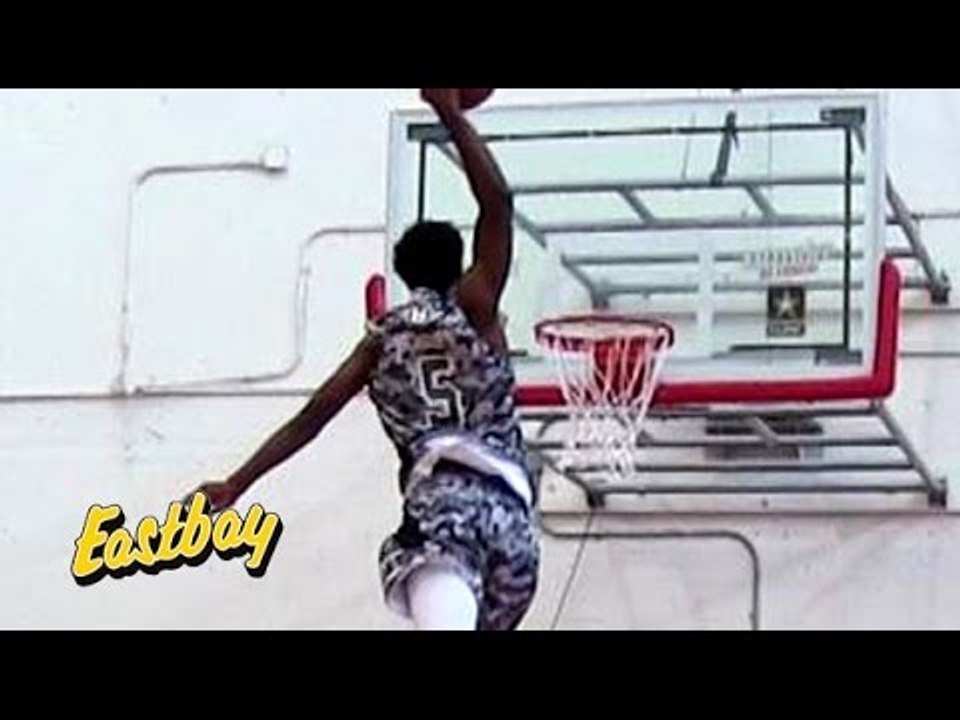 Derrick Jones CRAZY DUNKS at Ballislife All American Dunk Contest Presented by Eastbay!!