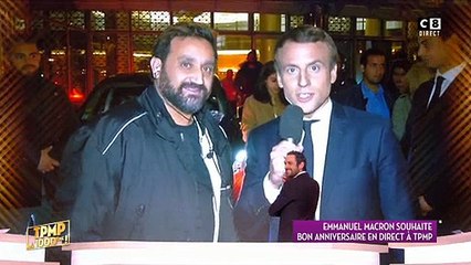 L'incroyable séquence, hier soir, en direct dans TPMP où Emmanuel Macron intervient en direct avec Cyril Hanouna