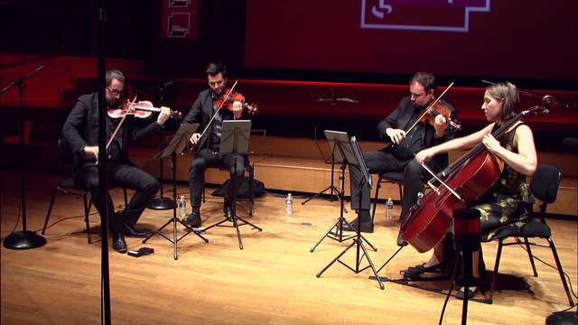 Bela Bartok : Quatuor à cordes n° 4 en ut majeur Sz 91 par le Quatuor Tana
