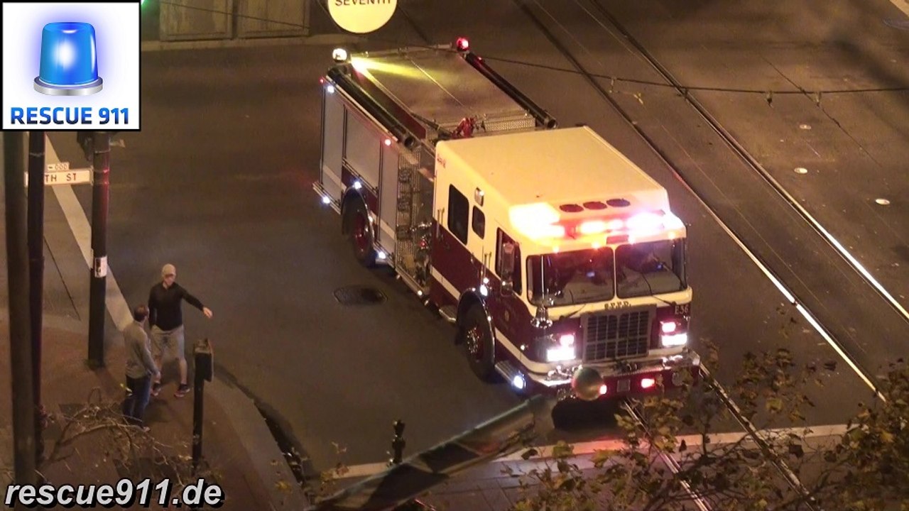 [San Francisco] Engine 36 + Medic 70 + Police