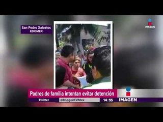 Iba por su hijo a la escuela y lo arrestaron