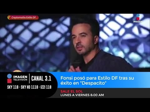 Fonsi posó para Estilo DF tras su éxito en Despacito