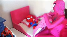 Spiderman SPIDER ATTACK! Spiderman Amazing Superheroes in Real Life Fun Princess