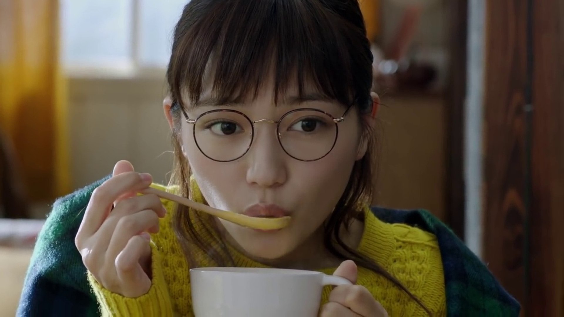 川口春奈 Cm クノール カップスープ うちの温朝食 カボチャ眼鏡 篇 １５秒 動画 Dailymotion