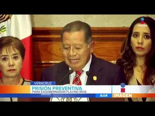 Prisión preventiva para exgobernador interino de Veracruz