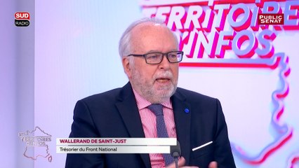 Wallerand de Saint-Just estime que Mélenchon a une attitude noble"