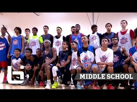 Top Middle Schooler Show Out at Pangos Jr All American Camp