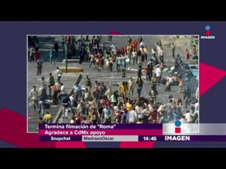 Cuarón termina filmación de Roma