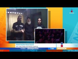 Panteón Rococó no podrá presentarse en California