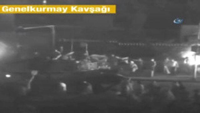 15 Temmuz Gecesi Ankara'ya Çıkan Tankların Görüntüleri Ortaya Çıktı