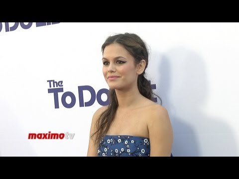 Rachel Bilson THE TO DO LIST Los Angeles Premiere Purple Carpet Arrivals
