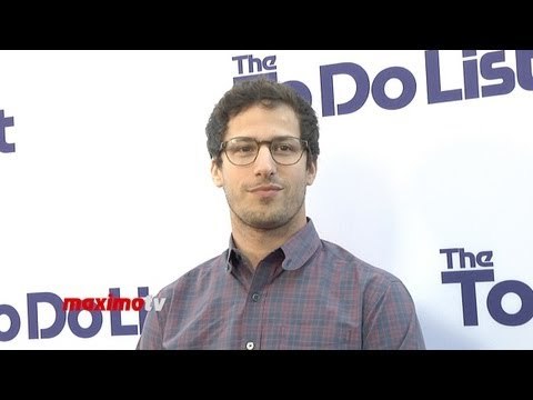 Andy Samberg THE TO DO LIST Los Angeles Premiere Purple Carpet Arrivals