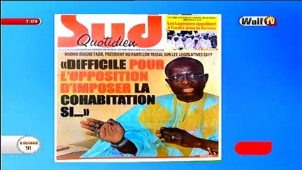 Revue de presse Walftv du 28 avril 2017