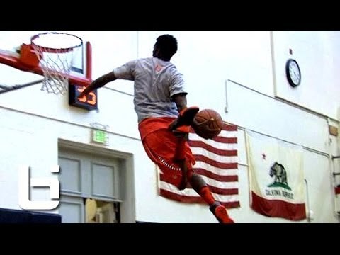 SICK High School Dunk Contest! Iziahiah Sweeney Wins 2014 Ballislife Dunk Contest!!