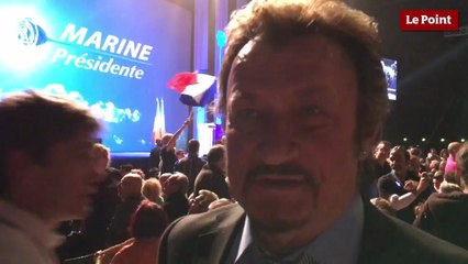 Richy, sosie de Johnny Halliday et soutien de Marine Le Pen