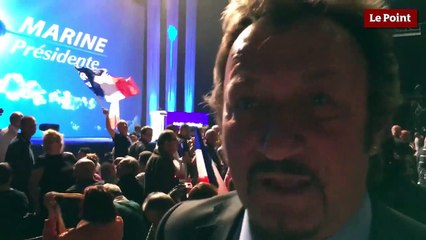Richy, sosie de Johnny Halliday et soutien de Marine Le Pen