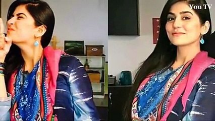 Sanam Baloch And Shehroz Sabzwari On Set Of Istikhara