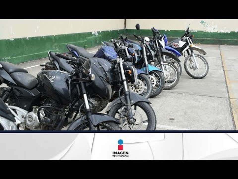 Robaron motos hasta que les cayó 'la tira' | Imagen Noticias con Francisco Zea