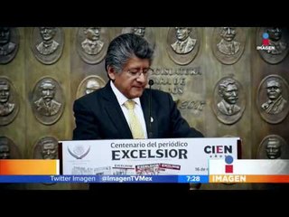 Diputados rinden homenaje a Excélsior