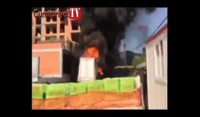 'Yanmaz' garantili strafor testte yandı
