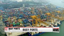 Harbor volume at Korean ports rises 3.8% y/y