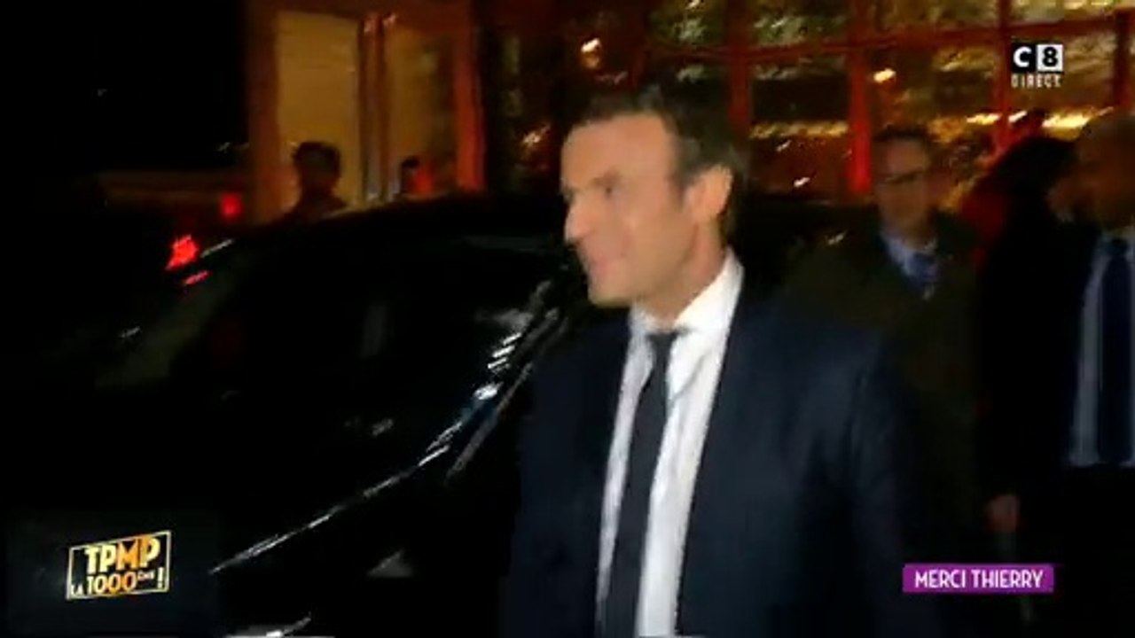 Scène surréaliste dans TPMP