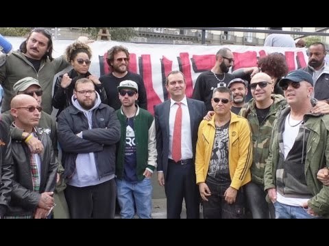Napoli - 1 Maggio, concerto dei Terroni Uniti contro il razzismo (27.04.17)