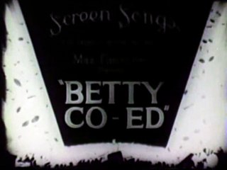 1931-08-01 Betty Co-Ed (Screen Song)