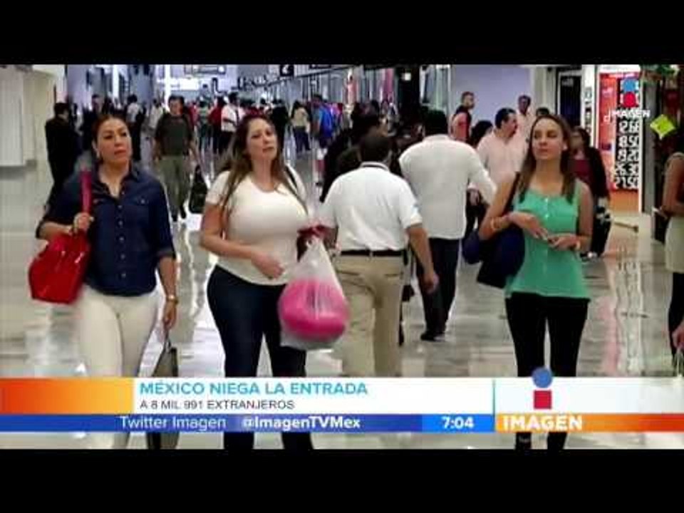 Más de 8 mil extranjeros fueron rechazados en 2016
