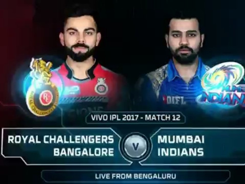 IPL 2017 | Match 12 | Highlights | RCBvsMI | Royal Challengers Bangalore vs Mumbai Indians