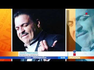 Julio Preciado ya tiene lista su herencia