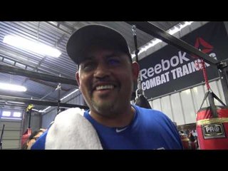 Alex Luna Killing The Heavybag With Vicious Shots EsNews Boxing