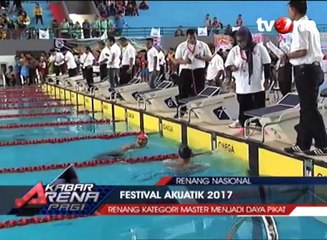 Kakek Usia 80 Tahun Ikuti Festival Aquatic 2017