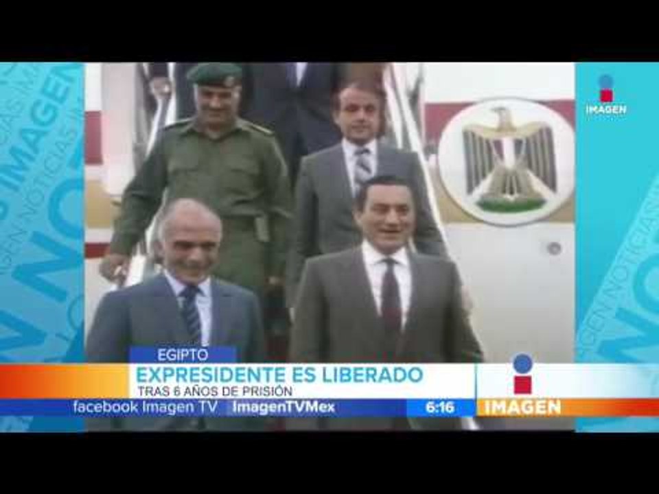 Hosni Mubarak está libre