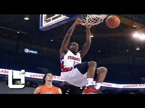 Cliff Alexander battles 7-ft Stephen Zimmerman at Chicago Elite Classic!