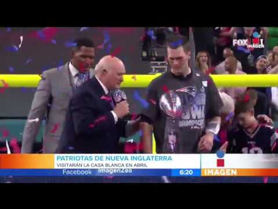 Patriots (no todos) visitarán a Trump