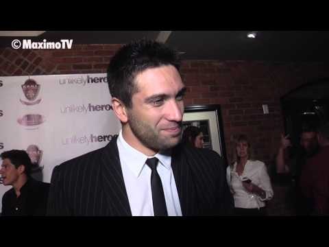 Dmitry Chaplin Interview at Chelsie Hightower & Peta Murgatroyd Unlikely Heroes Birthday Party
